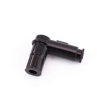 Колпачок свечной мото силикон (черный)